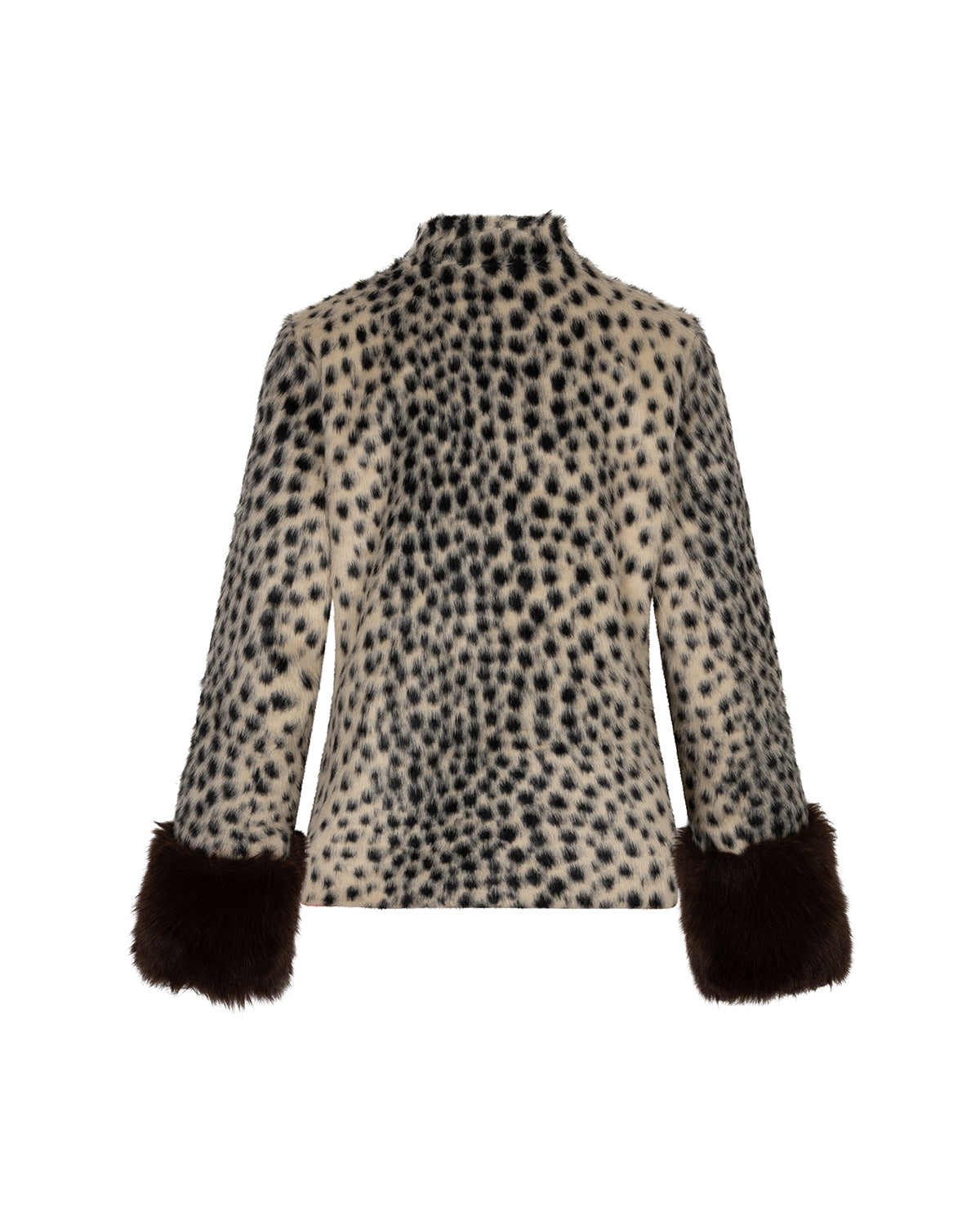 Faux cashmere jacket