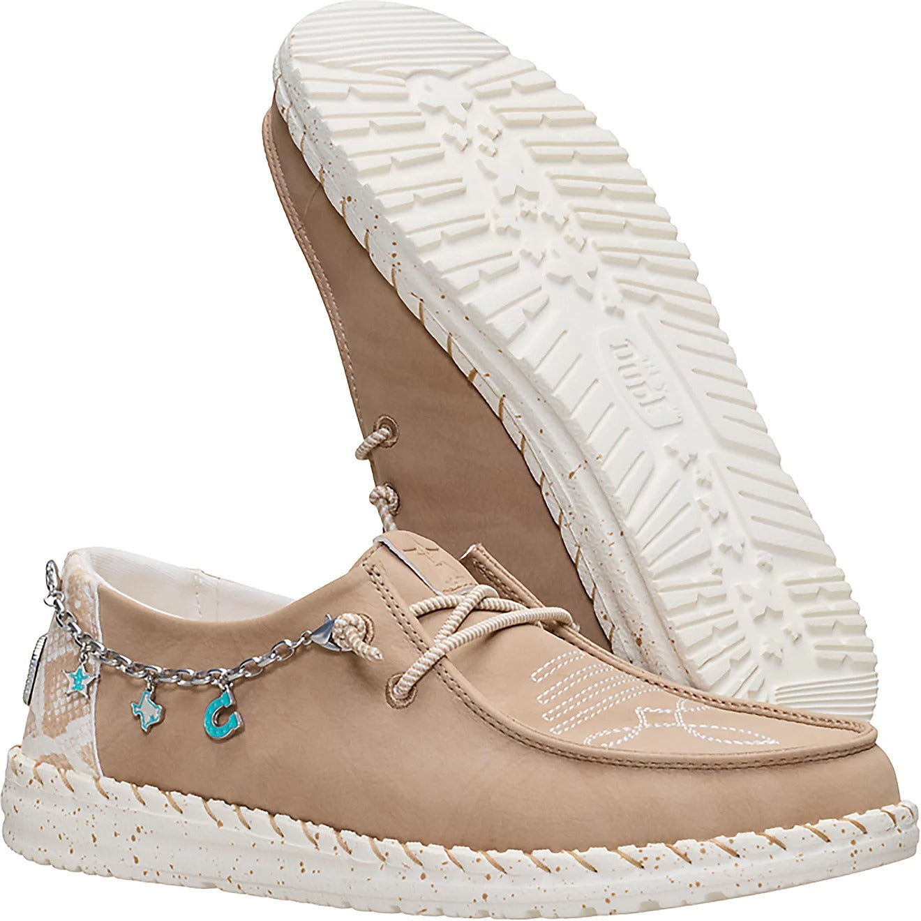 Women's fabric loafers