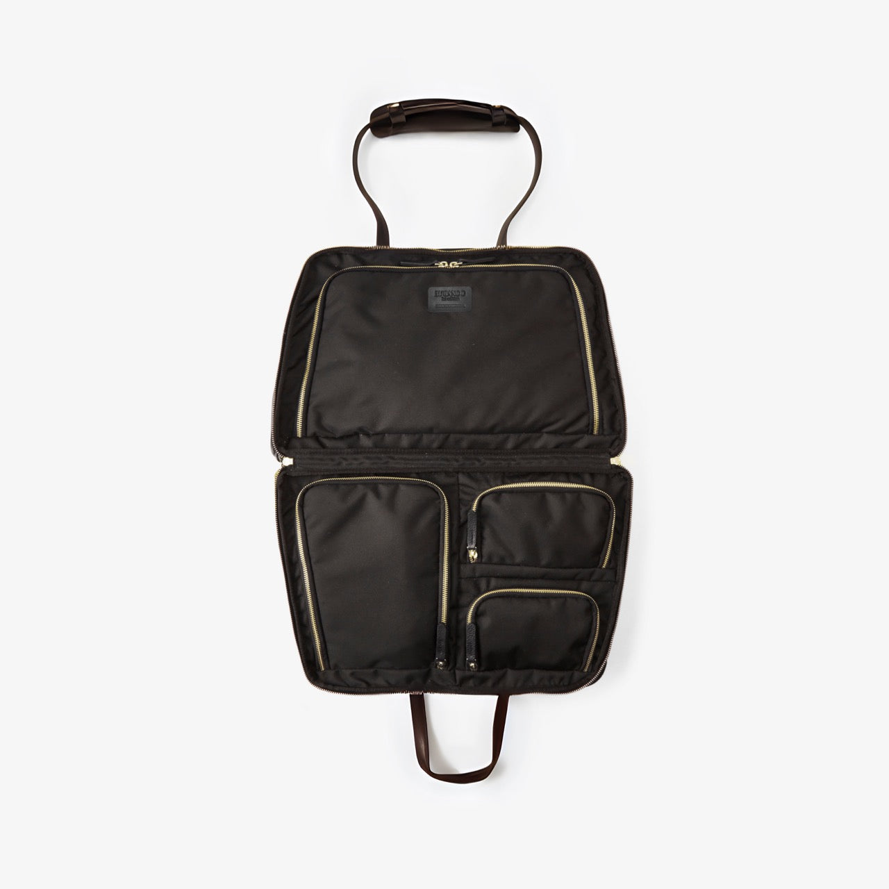 Suede luggage bag
