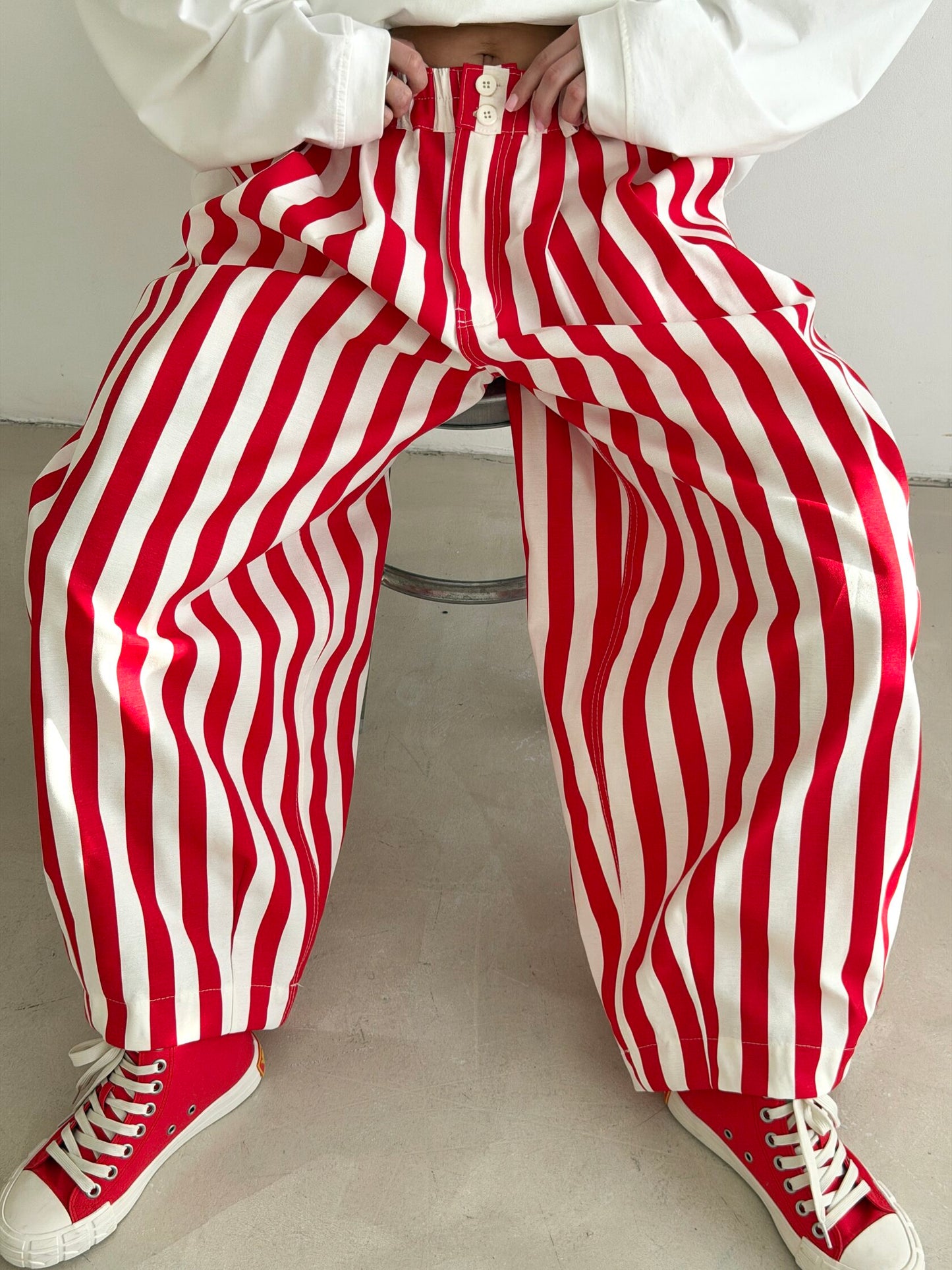 Striped circus pants