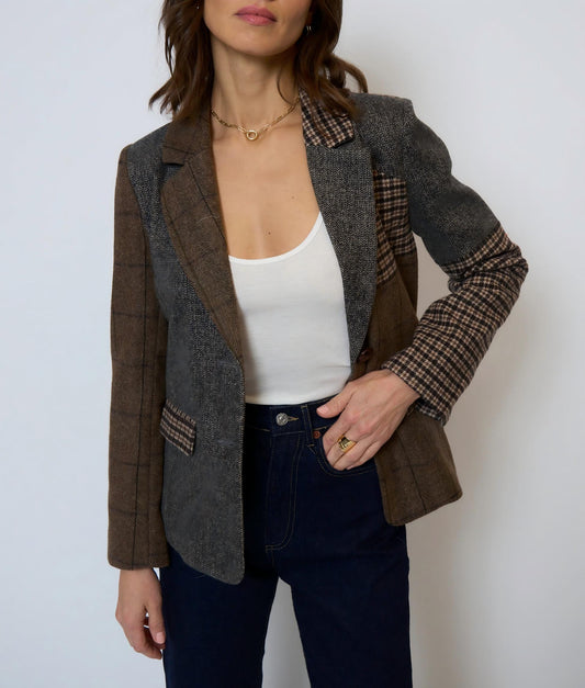 Raven Patchwork Riding Jacket