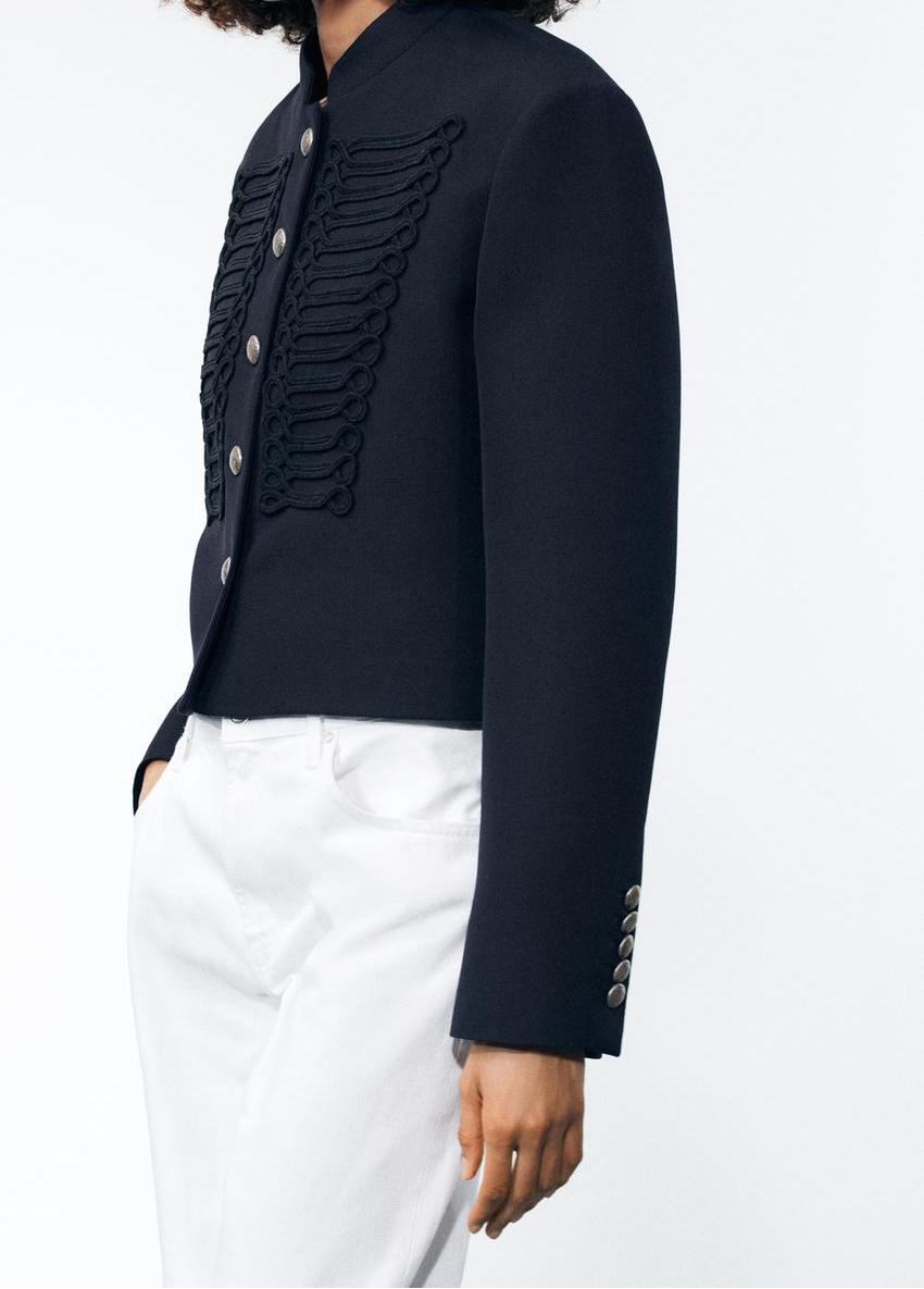 Wool drawstring jacket