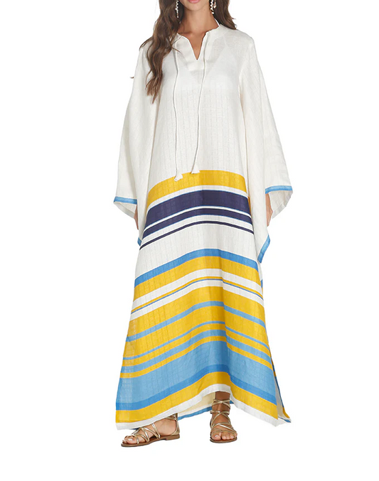 Cairo striped robe