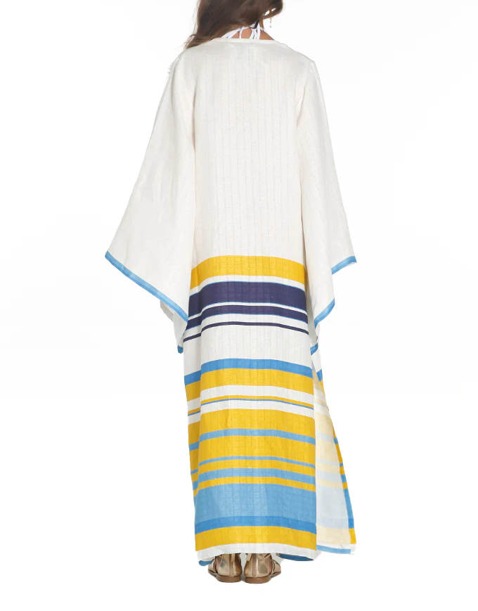 Cairo striped robe