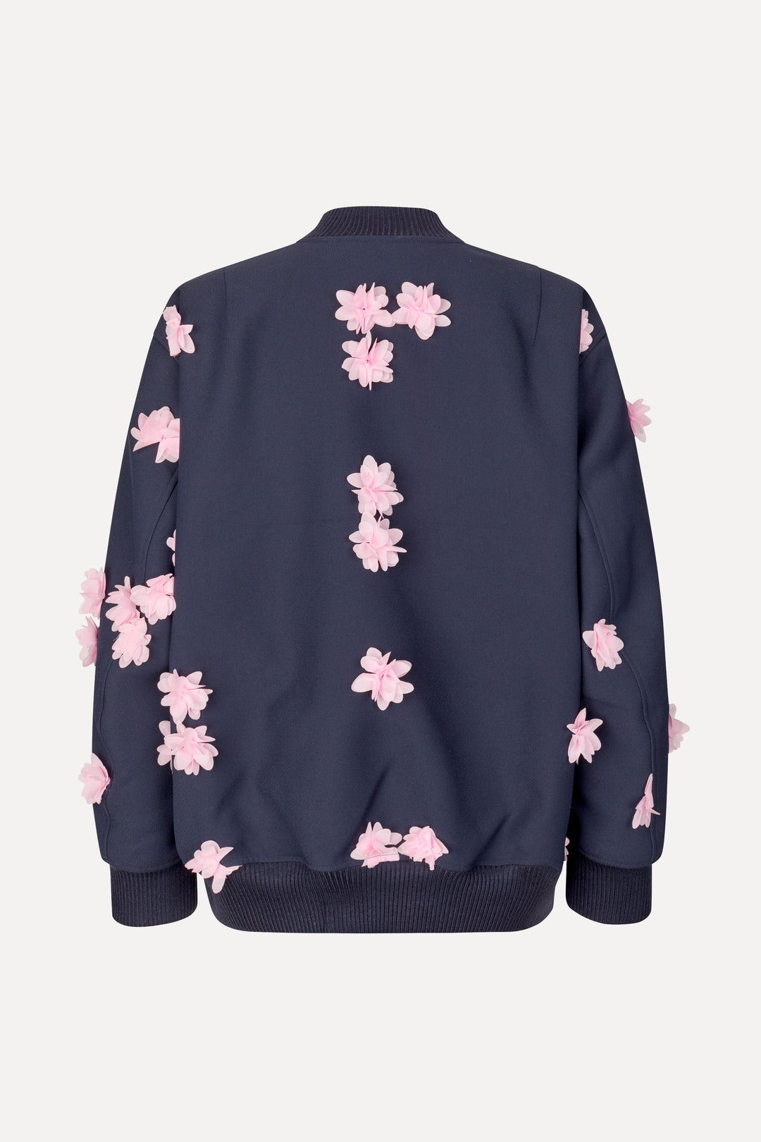 Floral bomber jacket