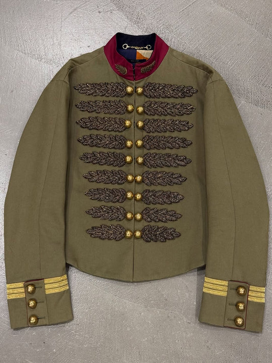 Napoleon stand-up collar jacket