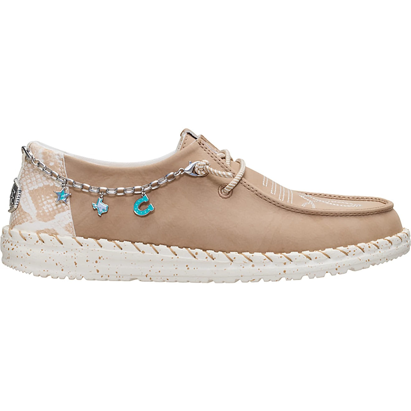Women's fabric loafers