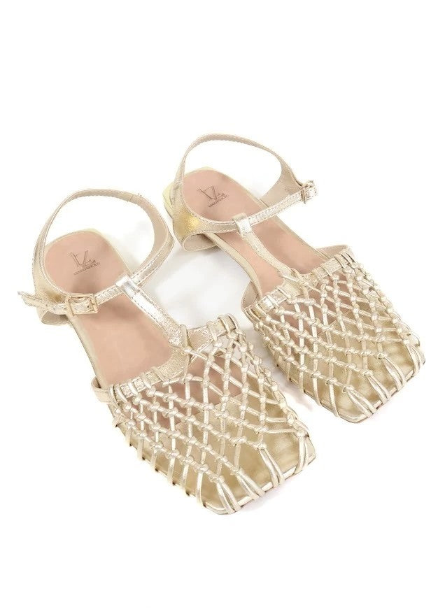 Woven Leather Sandals