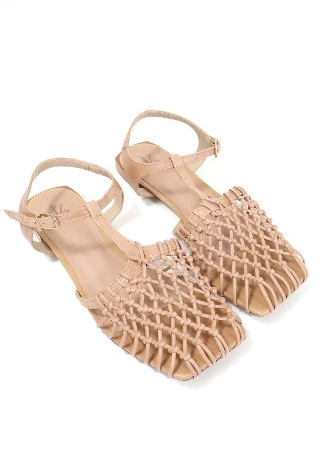 Woven Leather Sandals