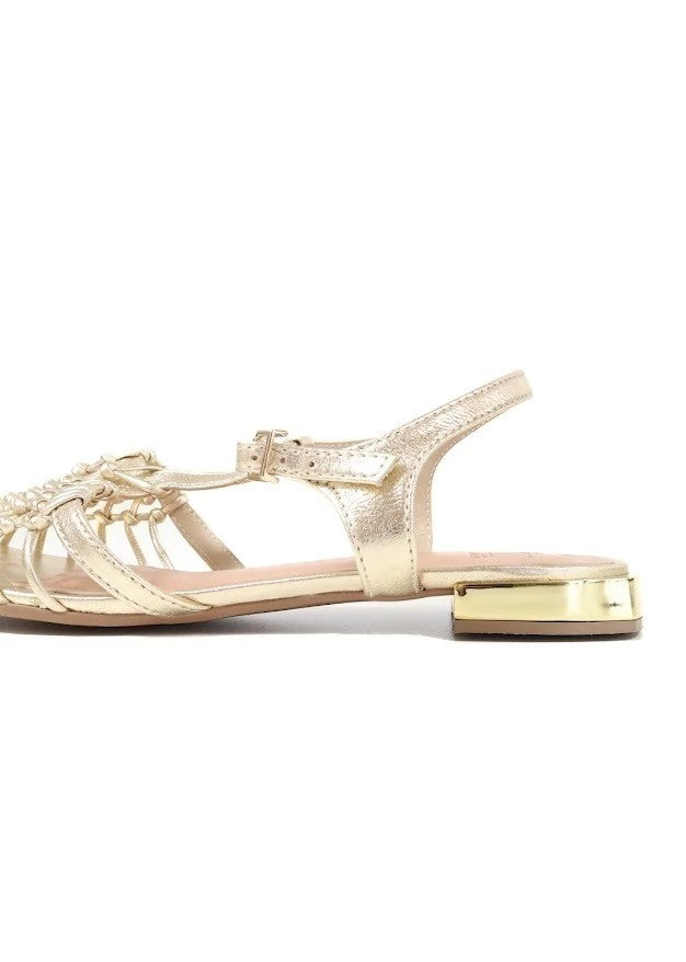 Woven Leather Sandals