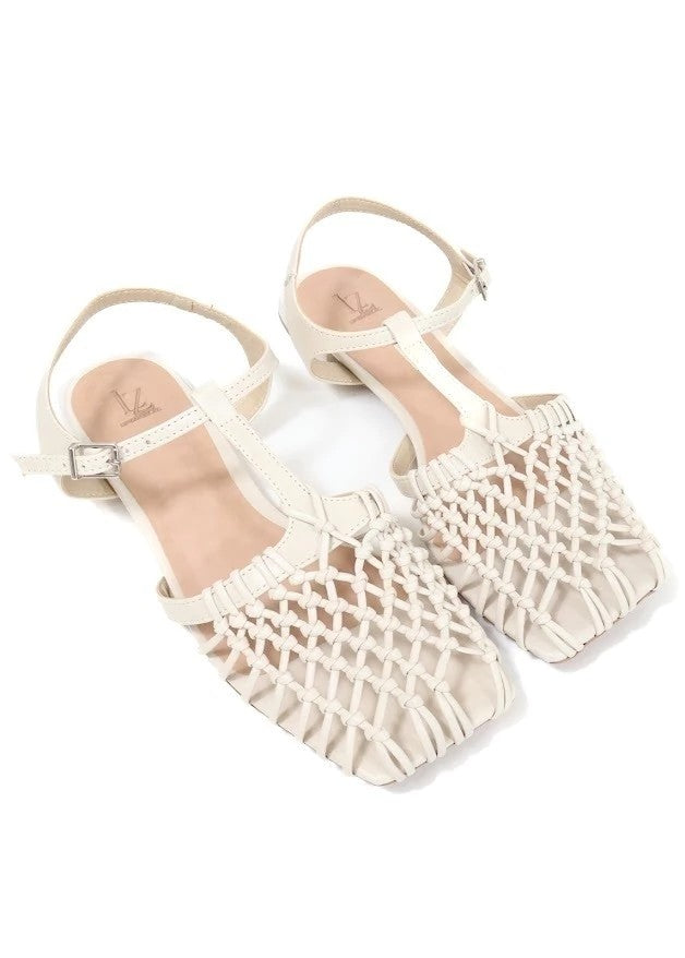 Woven Leather Sandals