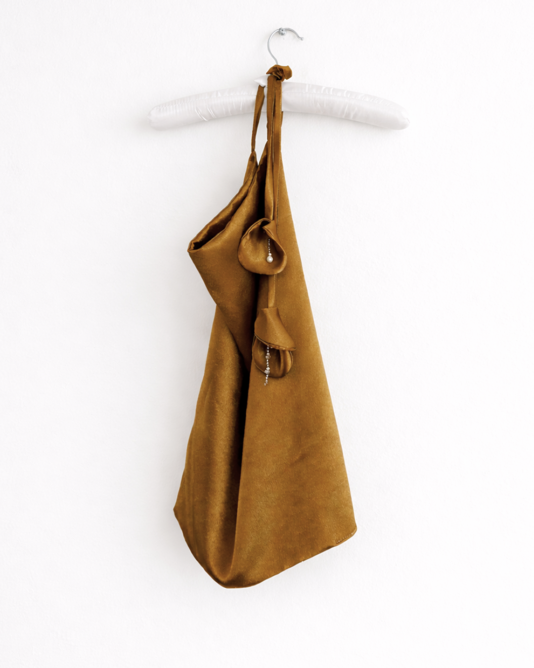 Halter - Gold Satin