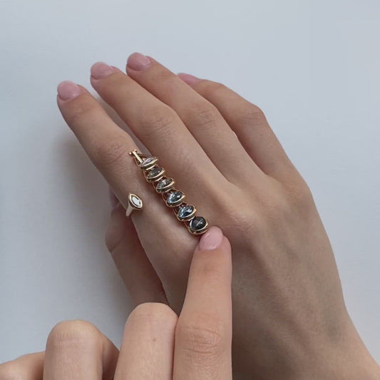 Dancing Open Ring