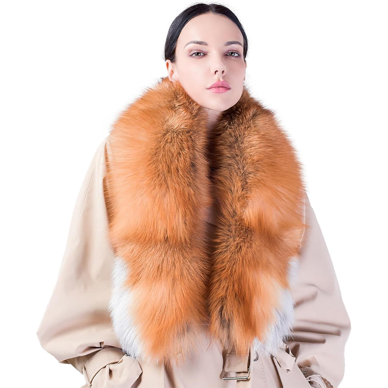 Faux Fox Fur Scarf