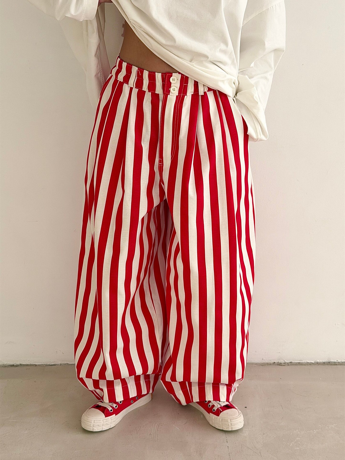 Striped circus pants