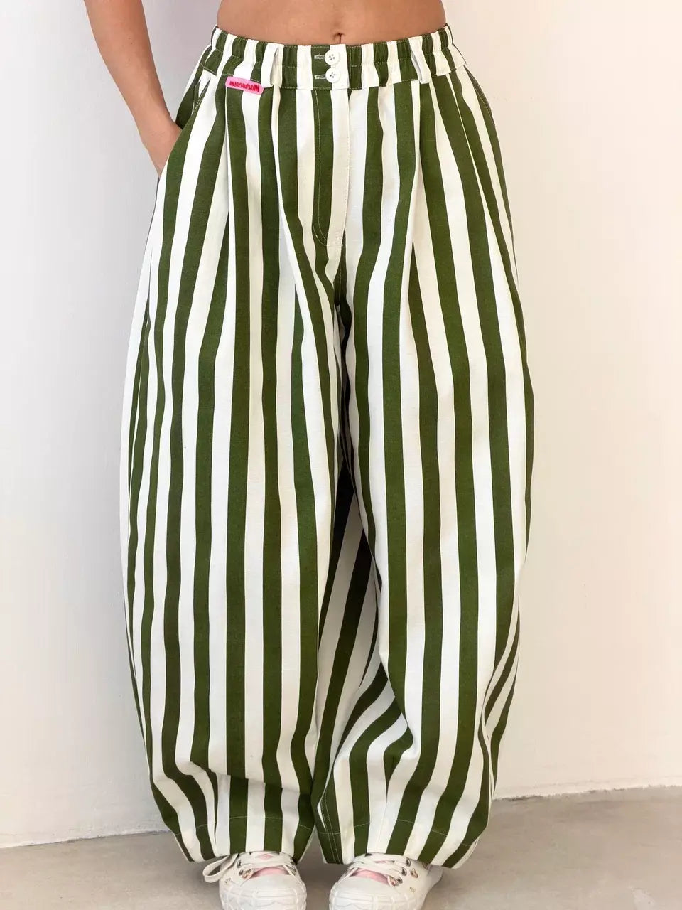 Striped circus pants