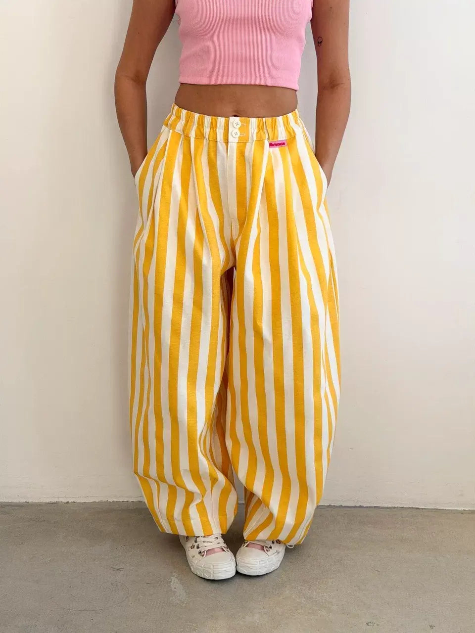 Striped circus pants