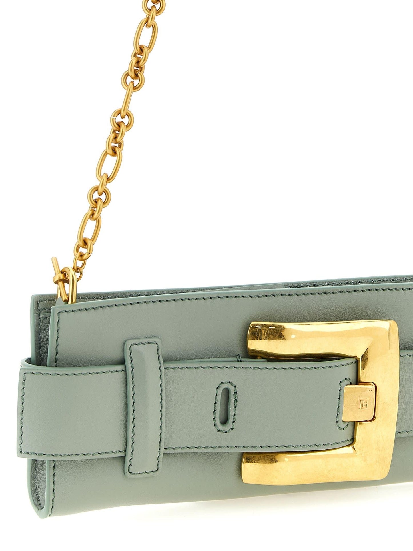 Belt-Style Calfskin Clutch