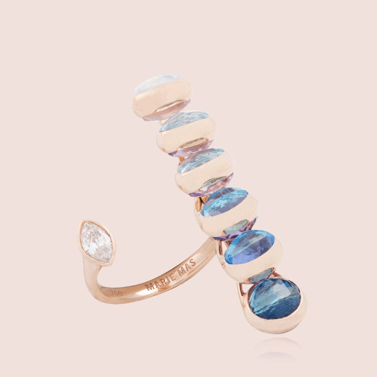 Dancing Open Ring