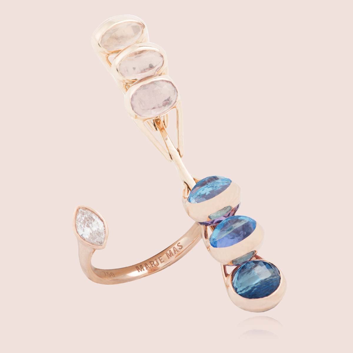 Dancing Open Ring