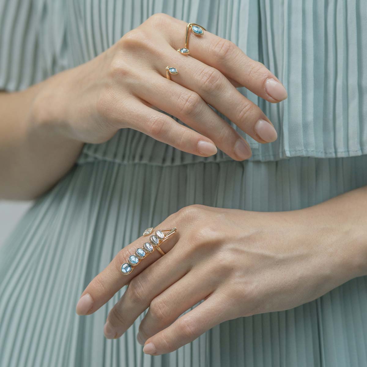 Dancing Open Ring